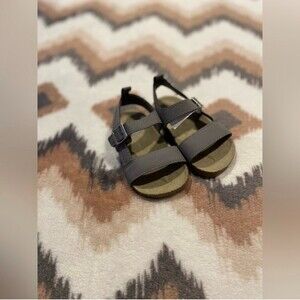 Carter's Baby Cork Gray Sandals, Baby Shoes, 6-9 Months